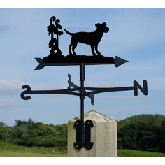 Jack Russell Dog Metal Weathervane