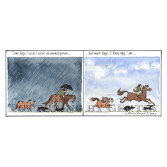 Tottering by Gently - An Animal Person Print