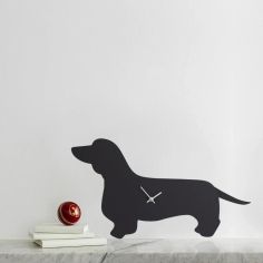 Dachshund Wagging Tail Wall Clock