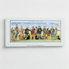 Tottering By Gently - Armed Cocktail Party Funny Shooting Print alternative