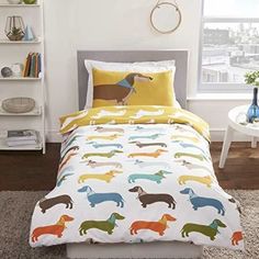 Dachshund Reversible Duvet Set