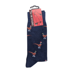 Navy Blue Pheasant Socks alternative