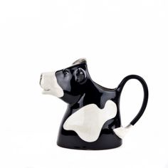Quail Ceramics Friesian Cow Design Milk Jug