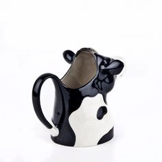Quail Ceramics Friesian Cow Design Milk Jug alternative