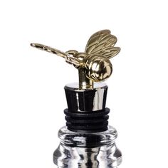 Selbrae House Gold Coloured Bee Bottle Stopper