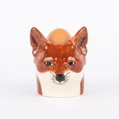 Quail Ceramics Fox Face Egg Cup
