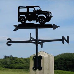Land Rover Defender 90 Metal Weathervane