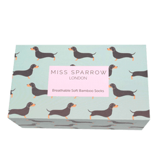 Ladies Dachshund Socks Gift Box alternative