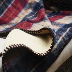 Country Lodge Tweed Lap Blanket - Red alternative