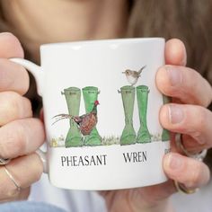 Bird Watching Welly Boot Mug alternative