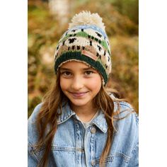 Pachamama Kids Snowy Sheep Bobble Beanie Hat alternative