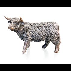 Richard Cooper Limited Edition Highland Cow Bronze Sculpture
