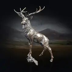 Richard Cooper Limited Edition The Leader Stag Bronze Sculpture
