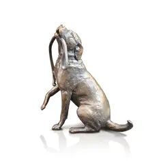 Richard Cooper Limited Edition Medium Labrador with Lead Bronze Sculpture