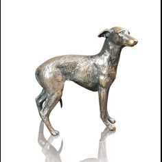 Richard Cooper Limited Edition Lurcher Bronze Sculpture alternative