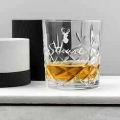 Personalised Stag Whisky Tumbler alternative