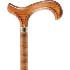Derby Handle Scorched Beech Shaft Walking Cane