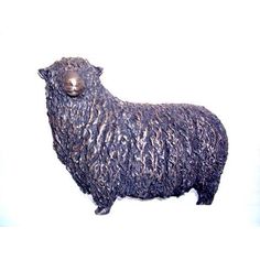 Sheep Short Legs Bronze Resin Sculpture