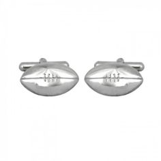 Rugby Ball Sterling Silver Cufflinks alternative