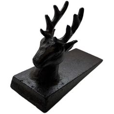 Cast Iron Stag Doorstop Wedge alternative