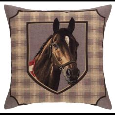 Hines of Oxford Pair of Horse Tapestry Cushions alternative