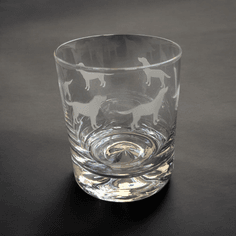 Elegance Labrador Dog Whisky Tumbler Glass alternative