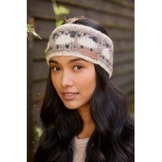 Pachamama Sheep Merino Wool Headband Mushroom