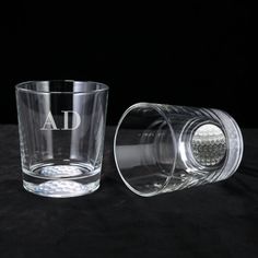 Monogrammed Personalised Initial Golf Ball Tumbler