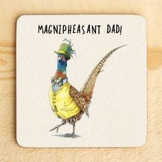 Magnipheasant Funny Dad Drinks Coaster