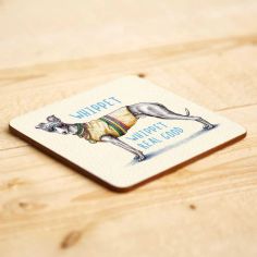 Whippet Dog Drinks Coaster alternative