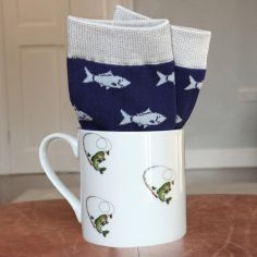 Fish Fine Bone China Mug &amp; Sock Gift Set alternative