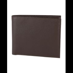 Men's Brown Leather Wallet With RFID Lining