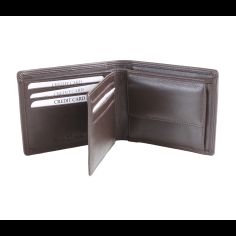 Men's Brown Leather Wallet With RFID Lining alternative