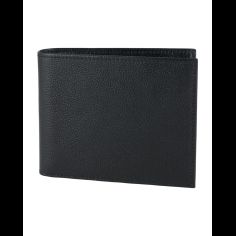 Men's Black Leather Wallet With RFID Lining