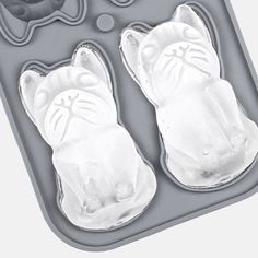 Silicone French Bulldog Dog Ice Cube Tray