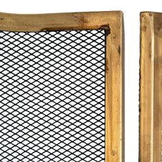Antiqued Brass Large Fire Screen alternative