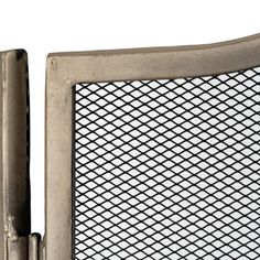 Antiqued Silver Fire Screen alternative