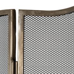Antiqued Silver Large Fire Screen alternative