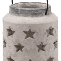 Bloomville Large Stone Star Lantern alternative