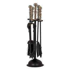 Chrome Handled Dutchess Companion Set