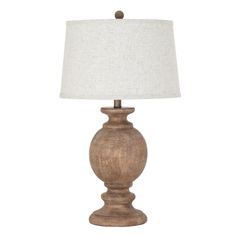 Clarion Table Lamp With Edged Linen Shade alternative