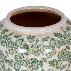 Large Green Clover Olpe Vase alternative