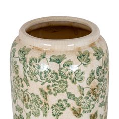 Large Green Clover Tall Olpe Vase alternative
