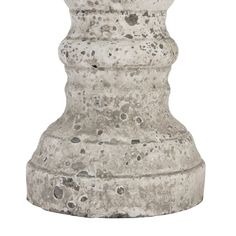 Large Stone Ceramic Column Candle Holder alternative