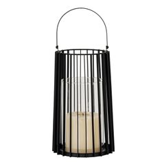 Lynk Large Lantern With Handle And Glass Candle Holder alternative