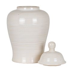 Neva Lidded Ceramic Ginger Jar alternative