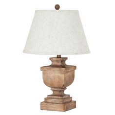 Ravelle Table Lamp With Edged Linen Shade alternative