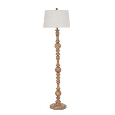 Seraphia Floor Lamp With Edged Linen Shade alternative