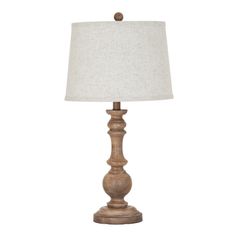 Seraphia Table Lamp With Edged Linen Shade alternative