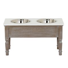 Serene Collection Pet Feeder Table alternative